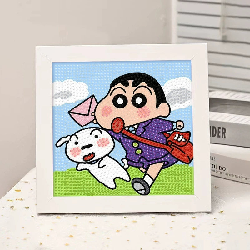 Набор для алмазной вышивки (Sanrio) Пикачу в раме, 17×17 см, комплект для полного стежка DIY