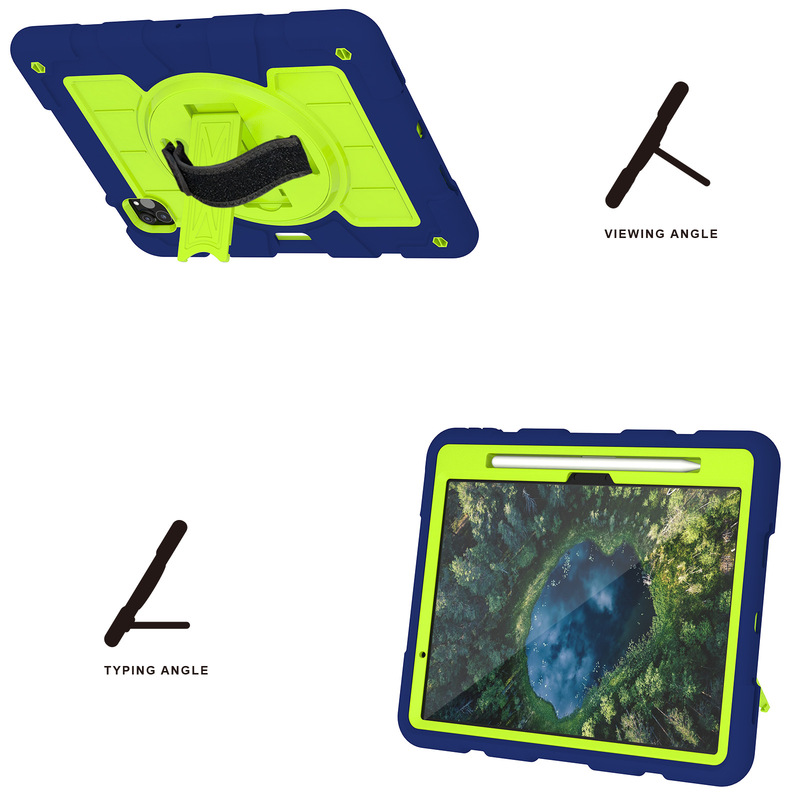 Children's tablet protective case suitable for iPad Air 11inch tablet protective cover Air6/7/8 with stand