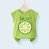 Fruit green lemon slices
