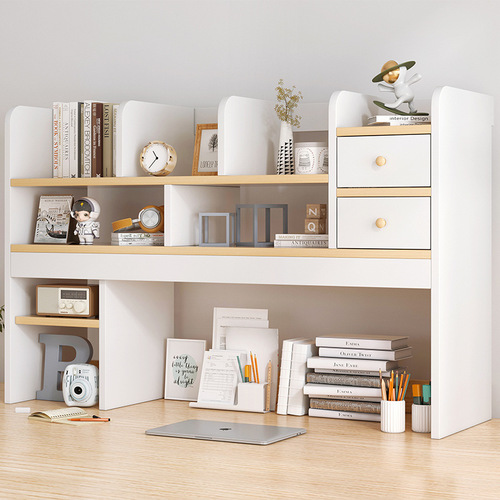 Yijiada desk storage rack office desk simple bookshelf bookshelf desk student desk creative bookshelf