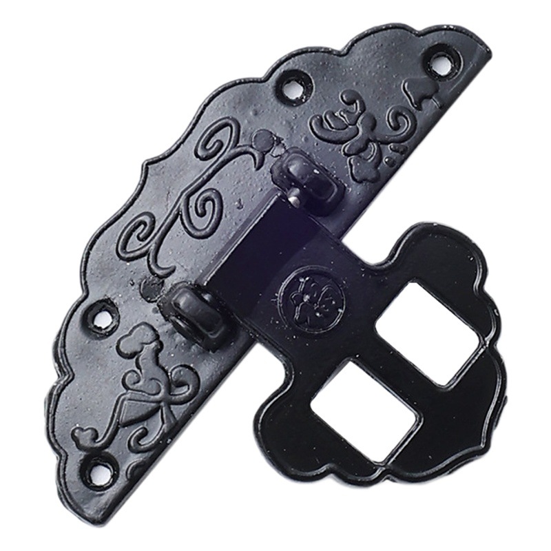 Alloy Oval Printing Box Buckle Packaging Wooden Box Gift Box Buckle Lock Buckle Buckle Buckle Decoration Box Buckle Hardware Buckle