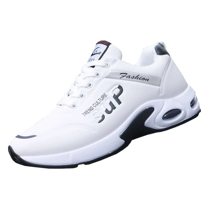 Мужская обувь, осенне-зимняя новая мужская Нескользящая рабочая обувь, кожаная непромокаемая Спортивная повседневная обувь, дышащая обувь на платформе, мужская обувь