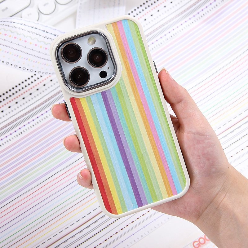 Tiempo de sal clara y cinta de papel cubierta caja diy diario de mano pegatinas decorativas líneas de división retro transfronterizas y pegatinas de papel