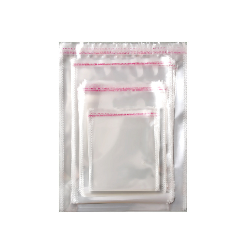 Anti-fog vegetable packaging bag transparent food fruit and vegetable perforated bag supermarket self-adhesive fresh-keeping bag plastic opp vegetable bag