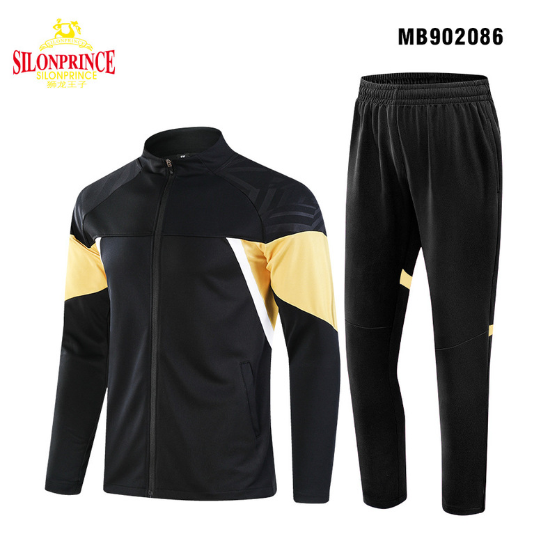 Soccer Jersey Jackets New Long-Sleeved Suit Adult and Kidsren Sports Jacket Stand Collar