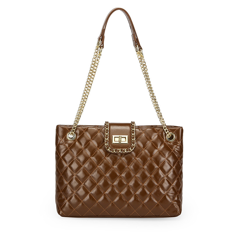 Nuevo bolso de hombro para mujer de gran capacidad, mochila de cercanías para axilas, bolso diagonal portátil simple de moda, bolso femenino al por mayor