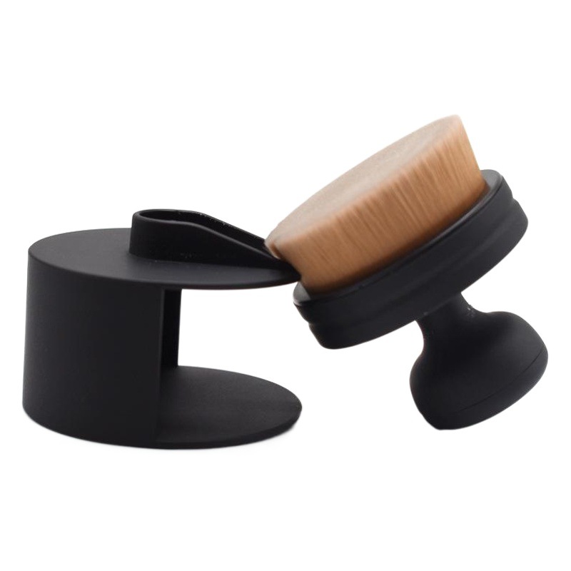 Brocha de base individual Spot, brocha de cerdas suaves, herramienta de lavado de coche portátil suave y rápida, brocha para crema bb, colorete en polvo suelto