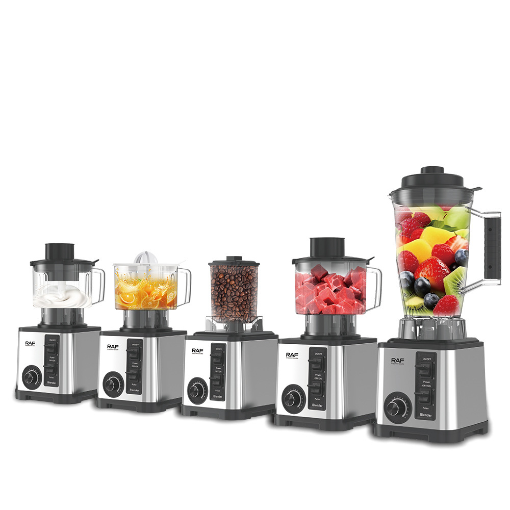 Exprimidor de jugo eléctrico de acero inoxidable transfronterizo estándar europeo motor multifuncional de gran capacidad mezclador de jugo crude varilla de cocina image 11