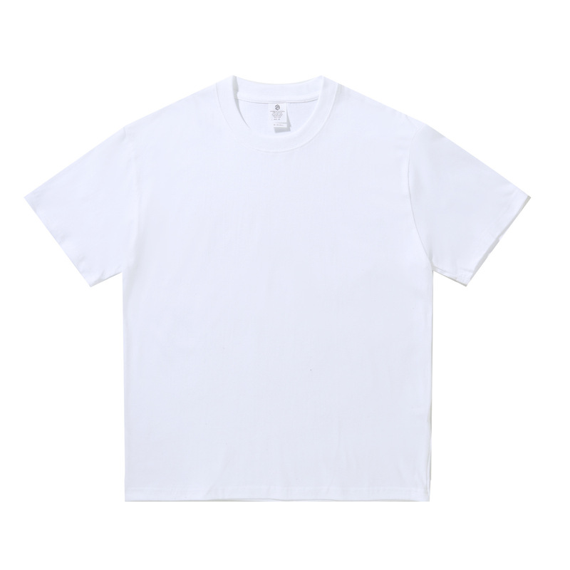 200グラム落肩精櫛純綿丸襟半袖広告シャツtシャツカスタムロゴ班服作業服文化シャツ|undefined