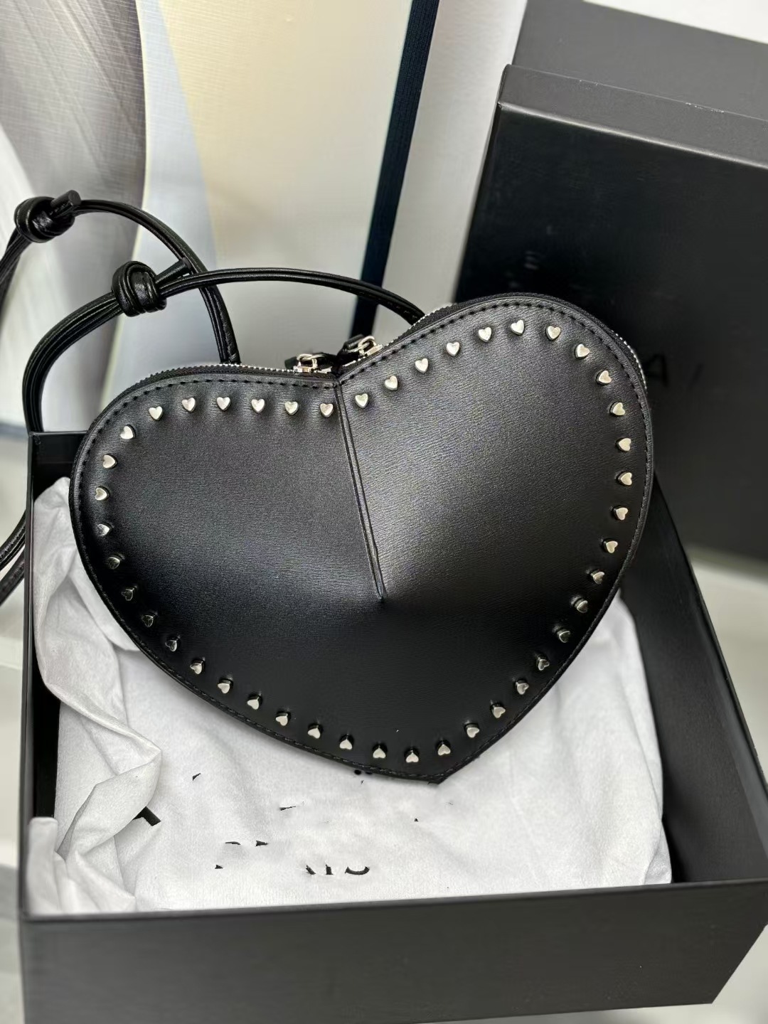 Borsa a tracolla da sera a forma di cuore design lussuoso donna_voghion.com