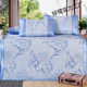 Foldable Ice Silk Mat Summer Single Double Household Soft Mat Student Dormitory Straw Mat Rattan Mat 0.6 m