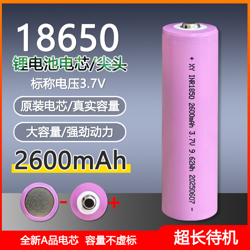 18650-2600mAh 팁