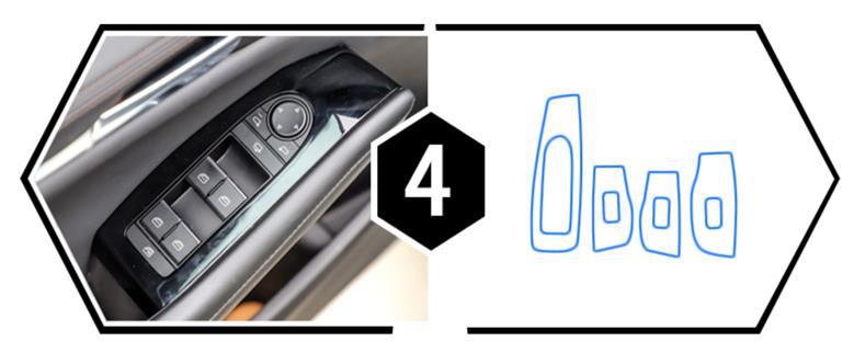 Suitable for Mazda Axela/Cx-5/30/Atez Interior Navigation Screen Central Control Film Modification