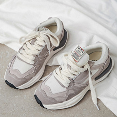 2022 spring and summer new style breathable thick-soled dissolving dad shoes for couples, trendy versatile sports casual shoes, trendy shoes for men