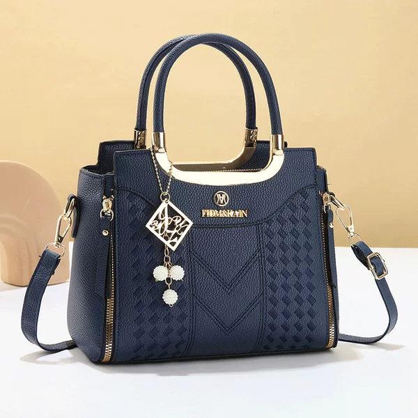 Women's Crossbody Bag New Chinese Style Mom Bag 2025 New Embroidered Light Luxury Middle-Aged Handbag Single Shoulder Women's Trendy Bag