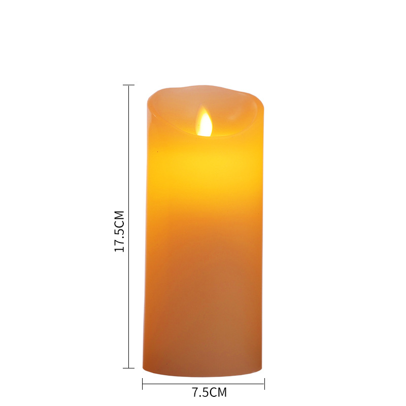 LED vela electrónica de control remoto concierto de boda sin humo falso vela guión matar decoración de cumpleaños romántico transfronterizo