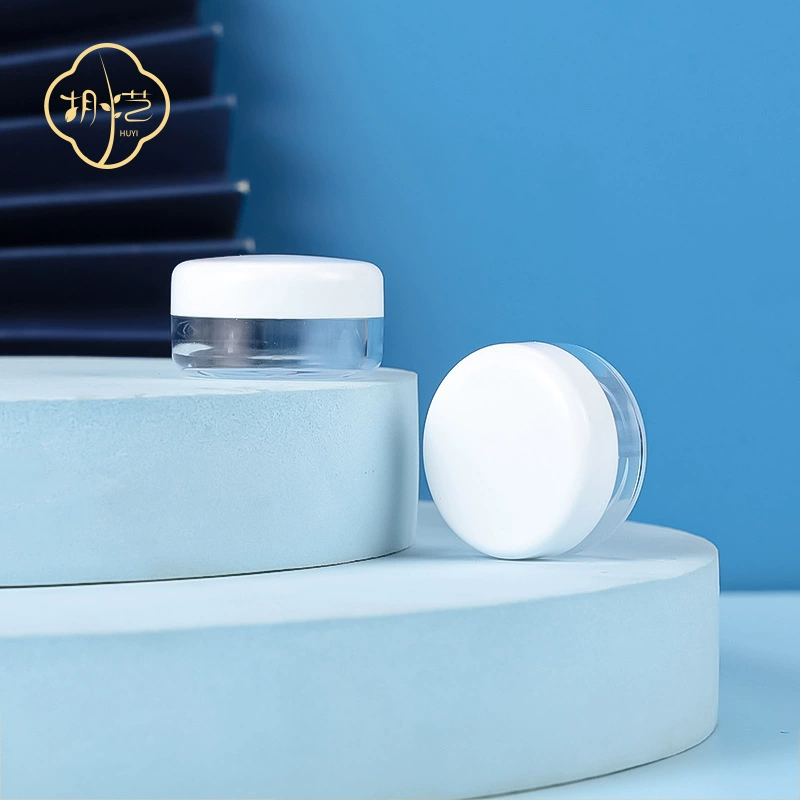 Производитель поставляет образцы крема в упаковке 5 г, вогнутые кремовые коробочки из полистирола, коробочки для пудры, коробочки для теней, косметическую упаковку.