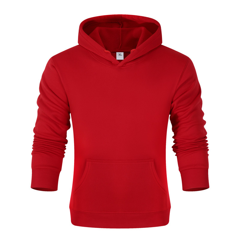 Men's Clothing Hoodies for men and women fleece solid color hoodies men's sweatshirts hooded pullovers sports casual long sleeves 12 colors_mkmklike.com