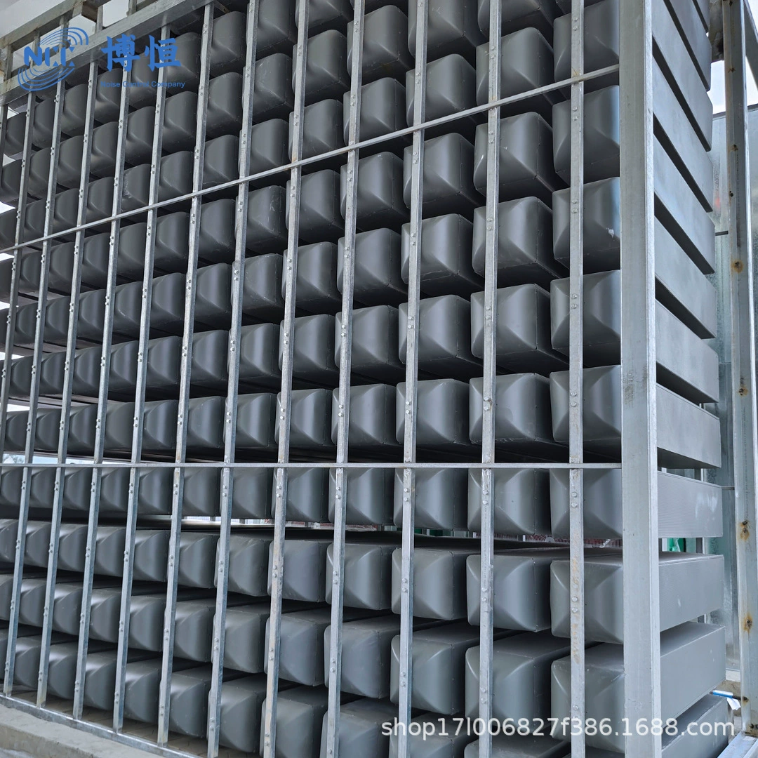 NCC-Boheng Металлический глушитель Колонный матричный глушитель Оцинкованная стальная пластина Промышленное оборудование Шумопоглощение
