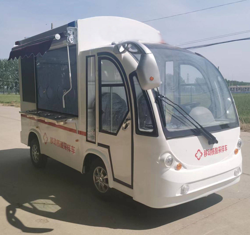 Electric flow nucleic acid sampling move nucleic acid Test car Electric flow nucleic acid Test car With air conditioning