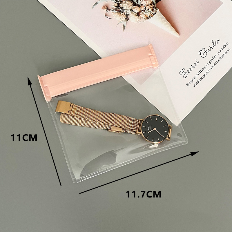 Simple Style Style Simple Style Solid Color EVA Jewelry Packaging Bags