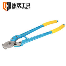 德瑞工具CC-250L省力长臂电缆剪断线钳铜铝剪刀长柄剪线切线钳