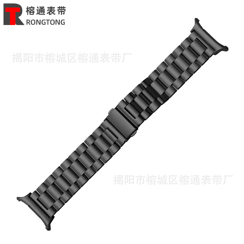 Para Galaxy watch Ultra/7/6/5 banda de acero 40/42/43/44/45/46/47 cuentas sólidas