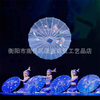 透明傣族舞蹈伞江南跳舞伞走秀道具傣族演西子湖出初妆古典工艺伞