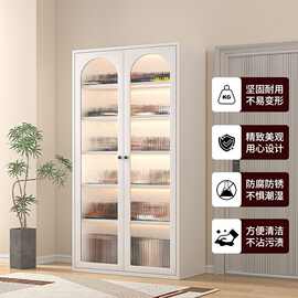 奶油风阳台鞋柜家用室内门口外楼道入户玄关柜一体靠墙大容量鞋架