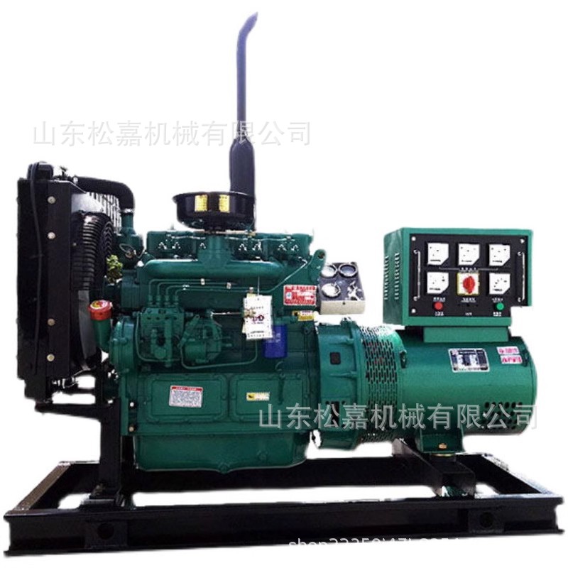 Fuente de alimentación de reserva para el sitio de construcción del almacén de refrigeración de motor de cobre puro del grupo generador diesel de alta potencia trifásico