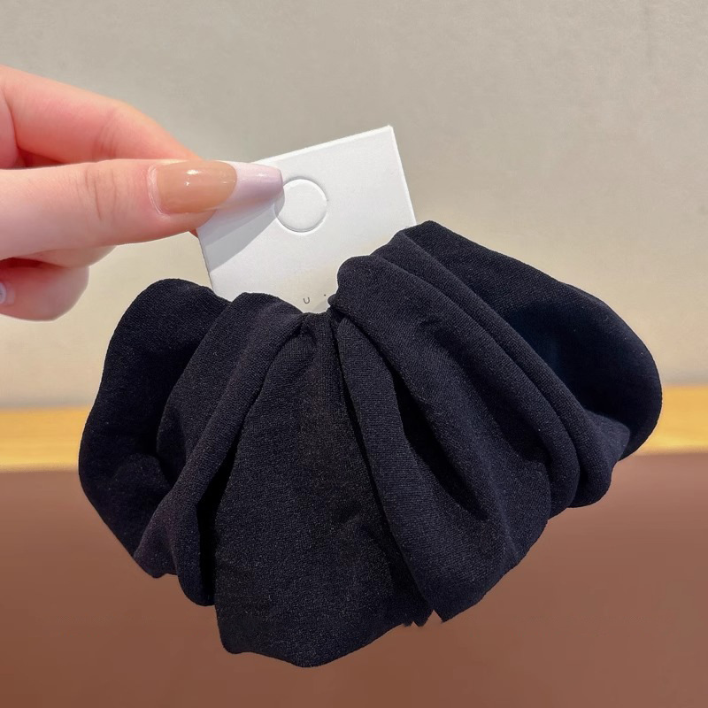 Máscara coreana anillo de cabello grueso borde ancho sin costura de alta elasticidad cabeza cuerda toque de cabello de goma guarniciones de alto valor de belleza