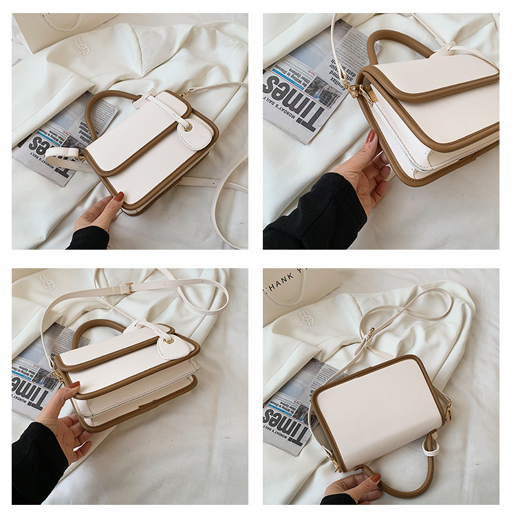 Korean Fashion Hit Color New Fashion Messenger Bag display picture 7