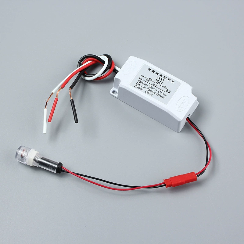 Небольшой объем встроенный выключатель управления светом уличный светильник автоматический световой датчик светочувствительный переключатель с открытым отверстием