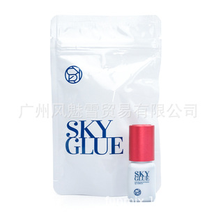 Genuine goods South Korea sky glue S + grafting eyelashes low flavor long lasting 1 second quick-drying eyelash shop special glue