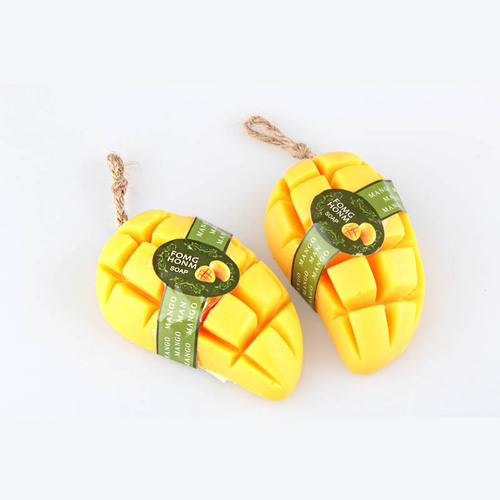 Thai Aromatherapy Essential Oil Soap Fruit Soap Same Gift Frangipani Mango Handmade Soap Manufacturer Children's Bath Soap