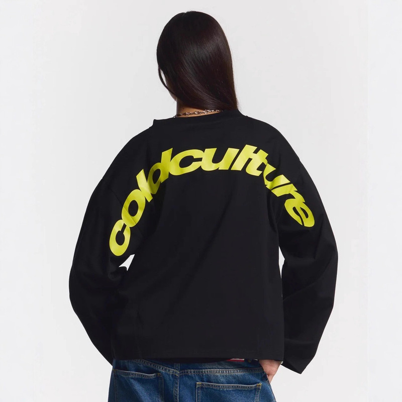 Printed Long-Sleeved T-Shirt for Women, Autumn Cotton Top, 2025 New Style, Loose-Fitting Inner Layering Shirt, Skims Round Neck Pullover, European and American Style Printed Long-Sleeved T-Shirt for Women, Autumn Cotton Top, 2025 New Style, Loose-Fitting Inner Layering Shirt, Skims Round Neck Pullover, European and American Style