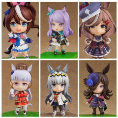 Q版ねんどろいど人競馬娘東海帝皇目白麦昆黄金船米浴小栗帽詩オペラフィギュア