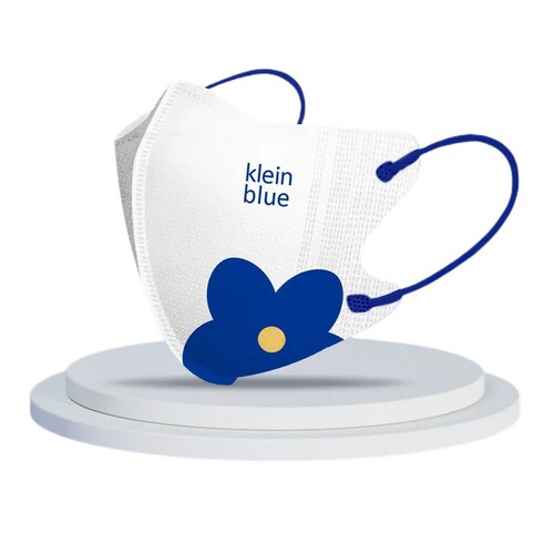 Independently packaged 3D smiling Klein blue stylish high-looking cute bear wholesale