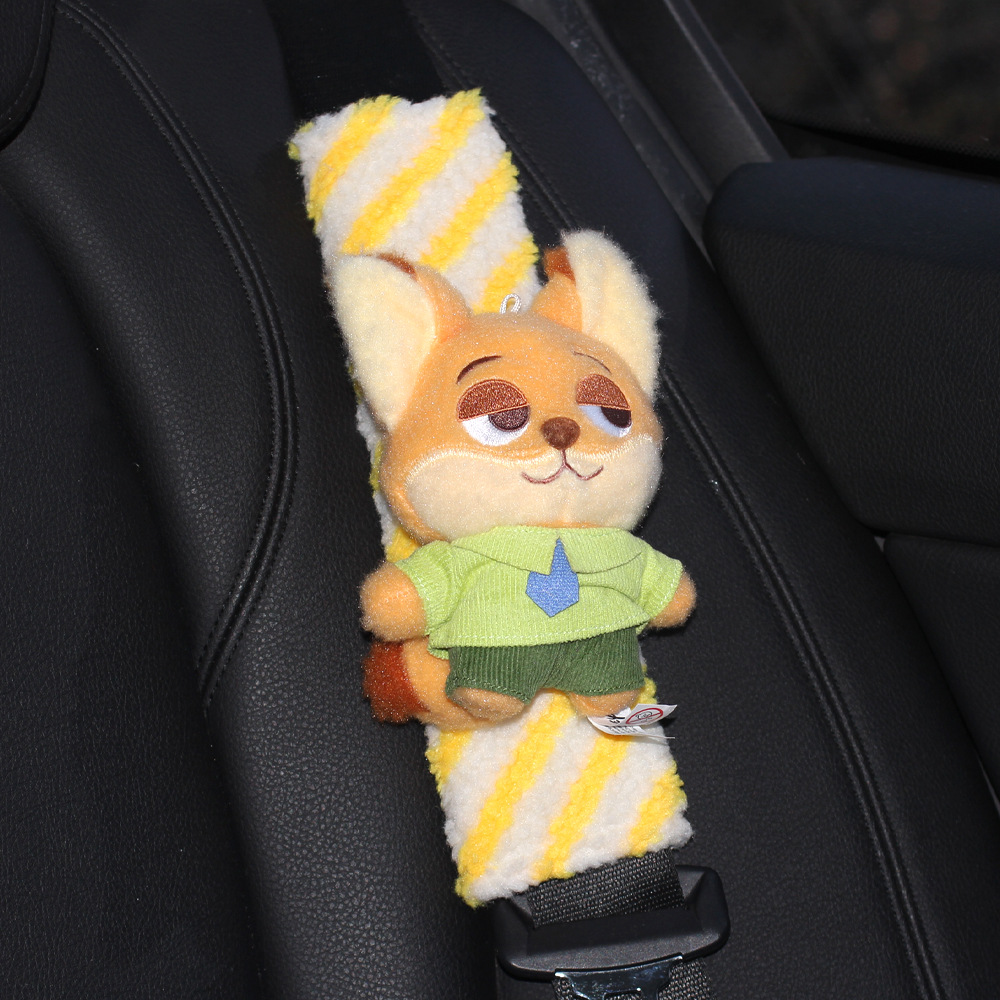 Protector de Hombro para Cinturón de Seguridad de Felpa Suave para Automóvil