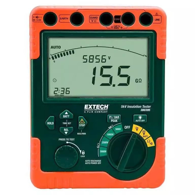 Цифровой измеритель изоляции высокого напряжения USA Extech 380395