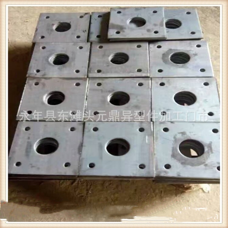 角码 方形铁板  预埋板 圆铁板 长方形板块 预埋铁板 带孔铁板