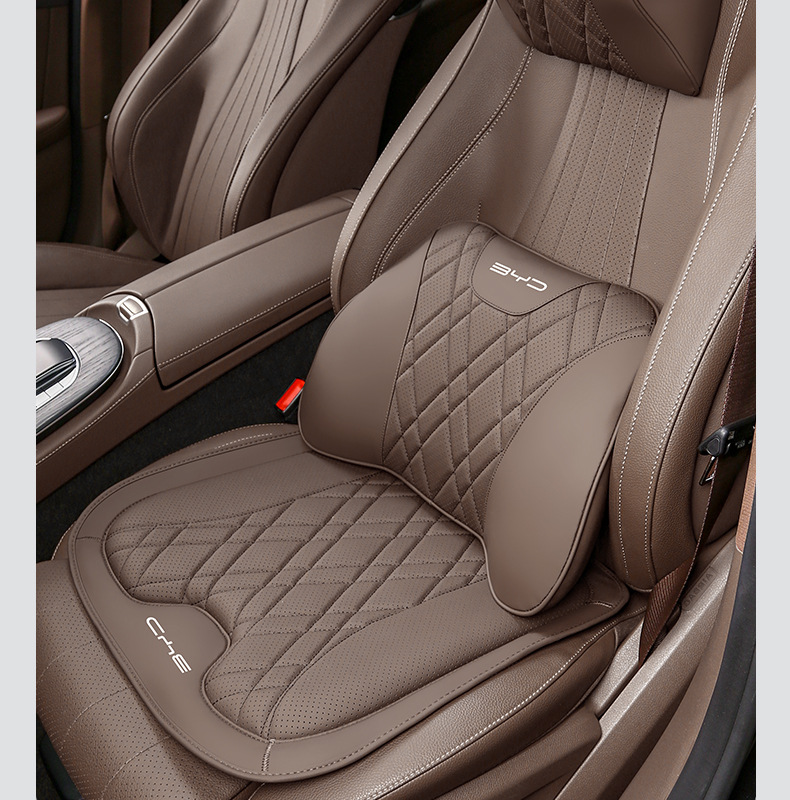 Byd Han Headrest and Lumbar Support, Tang Dmi Memory Foam Seat Cushion Pro, Song Max, Qin Plus/E3E2E9 Lumbar Support Interior Accessories