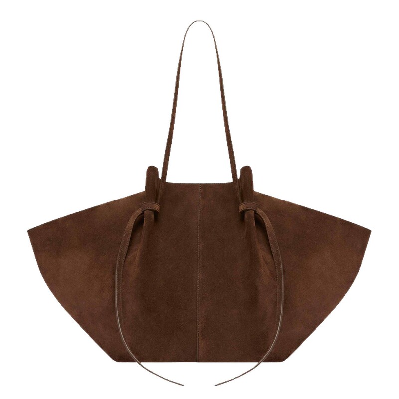Yuzefi Suede Wing Bag Fashion Mother-Daughter Bag Suede Tote Bag Commuter Clutch Crossbody Bag for Women Yuzefi Suede Wing Bag Fashion Mother-Daughter Bag Suede Tote Bag Commuter Clutch Crossbody Bag for Women