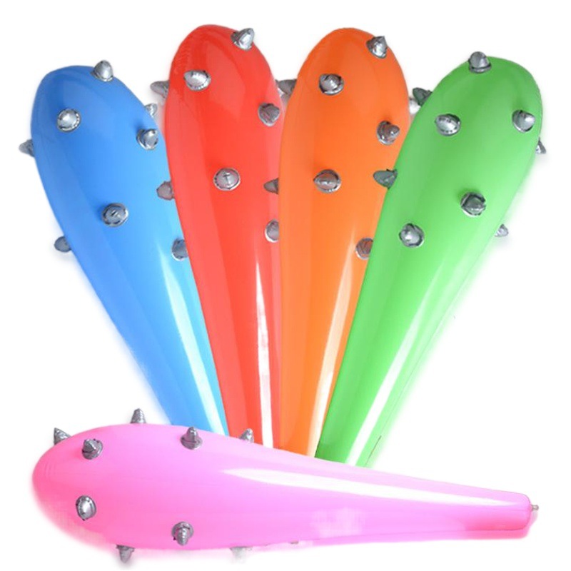 Large inflatable spike baseball bat wholesale big nail hammer New Cartoon children's inflatable toys manufacturers wholesale