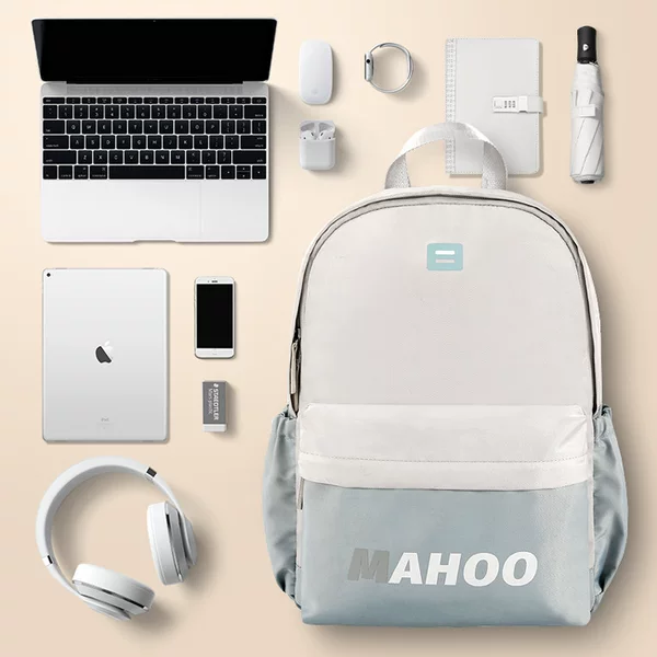 For Huawei Apple macbookpro13.3 Computer Backpack Women's Large Capacity Computer Bag Shockproof Simple
