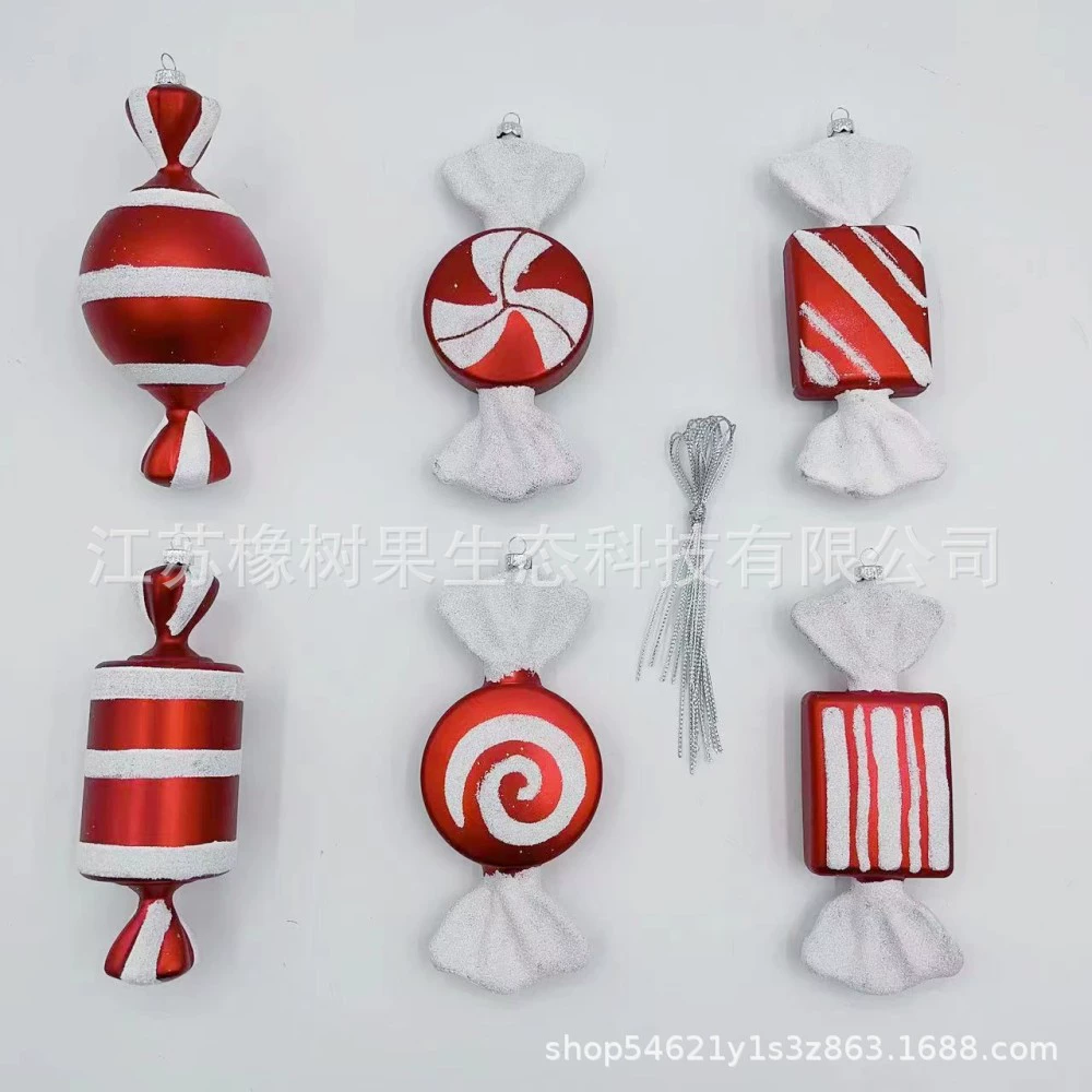 Трансграничные новые продукты Рождественская картина Позолоченные конфеты (6 видов стилей) Торговый центр Магазин Фестиваль Украшения Поставки