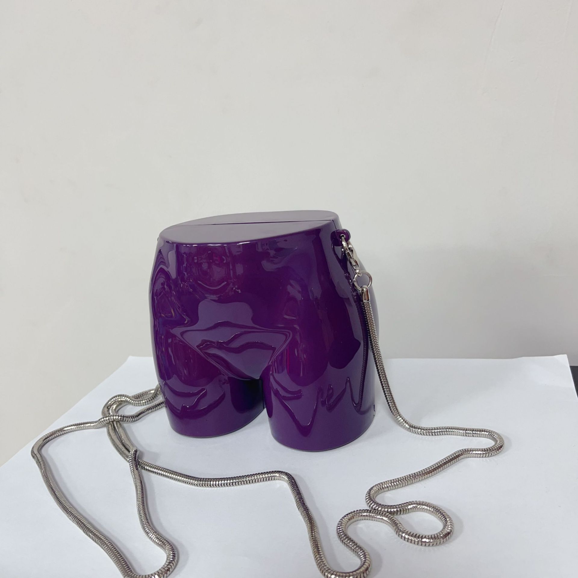 Nuevo acrílico transfronterizo bolso de cena de mujer nicho personalidad mochila de hombro, bolso de cadera de moda bolso de noche