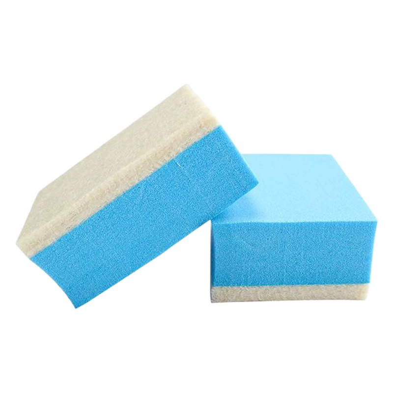 Автомобильное стекло масляная пленка Чистящая салфетка для полировки автомобиля шерстяной блок лобовое стекло пленка для удаления масла клей для насекомых очистка шерстяная салфетка