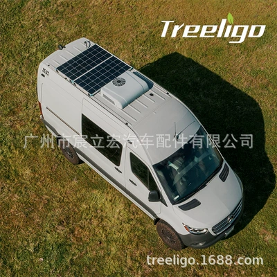 Automotive air conditioning heating and cooling top-mounted integrated