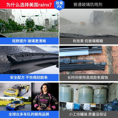 Day Waterproof Spray rain Enemy Rearview mirror rainproof sticker